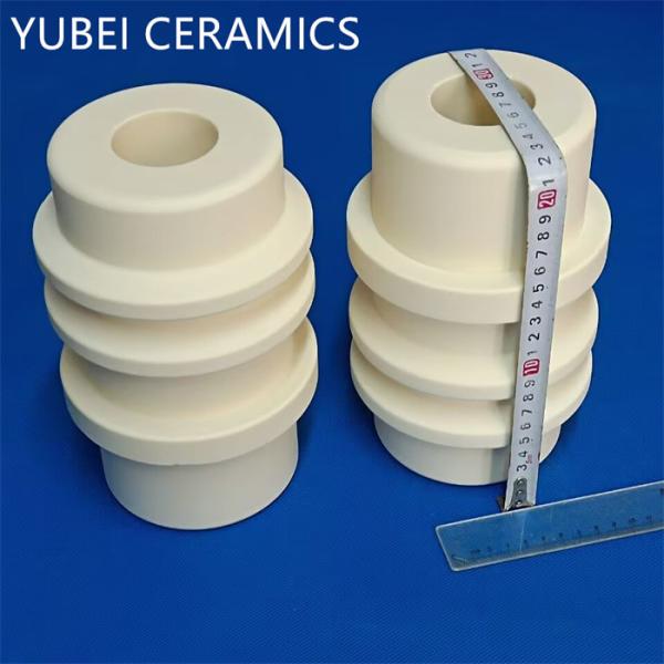 Buy cheap Alumina Ceramic Thread Tube 99% Al2O3 Alumina Tube 1600℃ working temperature from wholesalers