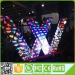 LED Diamond DJ Booth Full Color Led Screen Sphere Arc Globe LED Screen 700w