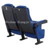 Buy cheap 580MM Width Molded Foam Movie Theater Chairs Leather / Fabric Automatic Soft Return from wholesalers