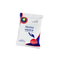 Buy cheap Medical Grade 75% Alcohol Hand Wipes , Hand Sanitiser Wipes Easy To Carry product