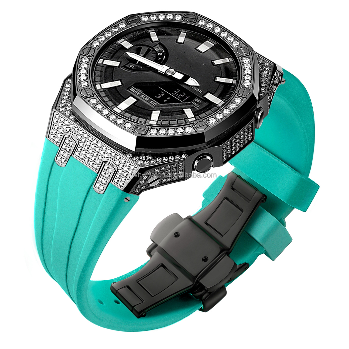 5th Generation Stainless Steel Watch Case And Strap Mod Kit For Casio G Shock GA2100