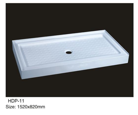 Buy cheap Acrylic shower tray, shower basin,acrylic shower base HDP-11 from wholesalers