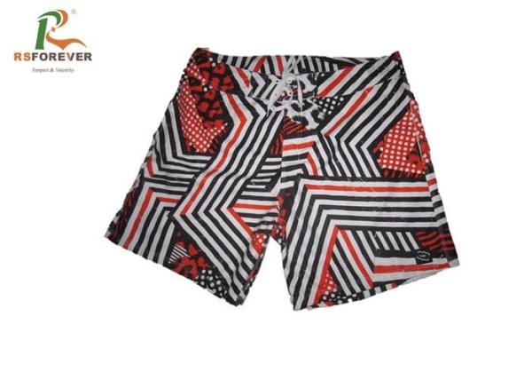 Buy cheap 4 Way Stretch Boys Surf Shorts For Beach Wear , Kids Swimming Trunks Customized from wholesalers