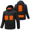 Buy cheap 5 Zones Electric Heated Coat Waterproof Nylon Fabric Outcoat 3 Level Temperature Adjustable from wholesalers