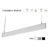 Buy cheap Commercial Linear Wall Light Fixtures , AC85-265V Linear Suspended Led Lighting from wholesalers