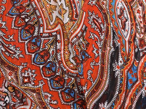 Buy cheap Polyester 100% Satin Jacqard Weaved Fabric 120gsm For Fashion Formal Dress And Ninghtgown from wholesalers