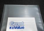 Heat Seal Clear Plastic Zipper Bags , sugar Stand Up Pouches Packaging