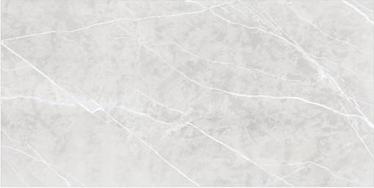 3d Digital Printing White Glazed Tiles , Crystalline Glazed Polished Porcelain