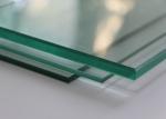 Impact Resistant Clear Tempered Glass 3mm~25mm Thickness With Polished V Edge