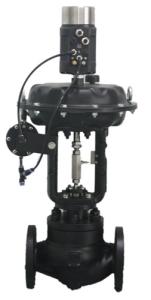 China Electro Pneumatic Single Seat Valves LCD Control Valve Positioner on sale