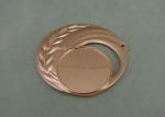 3D Embossed Military Metal Medals , Zinc Alloy Die Casting Bronze medals