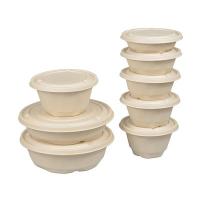 Buy cheap EN13432 Oilproof Stackable Food Takeaway Boxes 140ml 360ml 480ml No Toxic product