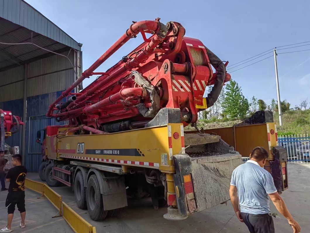 2021 Heavy Equipment Concrete Boom Pump 60m Used Concrete Pump Truck with Mercedes Benz Chassis