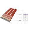 Buy cheap Seamless Rubber Sports Flooring Durable , Semi Prefabricated Athletic Running Track from wholesalers