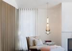 Modern Hotel Villa Lobby LED Pendant Lamp bedroom Chandelier Crystal Luxury