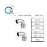 Buy cheap OEM Carbon Steel Press Fittings DN20 90 Degree Elbow Male Female from wholesalers