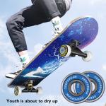 High Speed Precision 608 ZZ Skateboard Bearing 608 Rs 8x22x7mm Roller Longboard