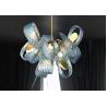 Buy cheap Luxury Hanging Fixture Firework Pendant Lights Led Lighting Modern Flower Glass Chandeliers And Lamps from wholesalers
