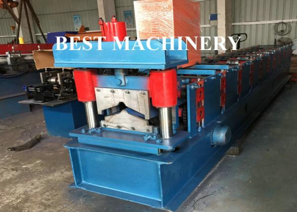 Buy cheap Glazed Aluminum Rib Roof Ridge Metal Roll Forming Machine High Speed from wholesalers