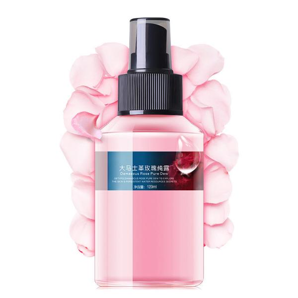 No Irritation Natural Skin Toner / Rose Petal Floral Pure Dew Replenishment