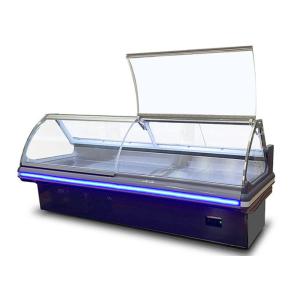 Buy cheap Stainless Steel Deli Display Fridge R22 Counter Food Display Cooler from wholesalers