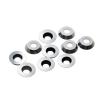 Buy cheap 16mm round shape Woodturning Carbide Insert Tools Standard Design 100% Tungsten Carbide Blades 10PCS Pack from wholesalers