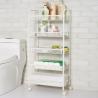 Buy cheap H77cm Five Tier Metal Trolley Cart For Bathroom from wholesalers