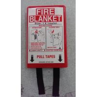 Buy cheap Multipurpose Emergency Fire Blanket , Fire Resistant Blanket In PVC Red Bag product