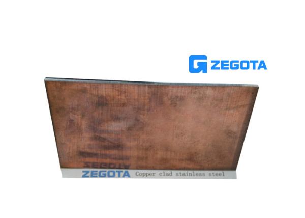 Buy cheap High Strength Copper Clad Steel Sheet , Copper Clad Plate Perfect Surface from wholesalers