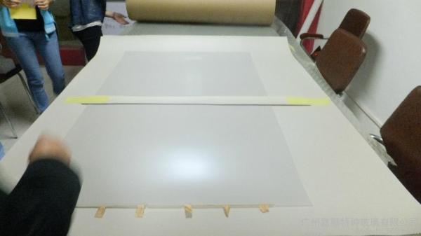 Buy cheap luminous Led glass film ,pdlc film electicity film from wholesalers