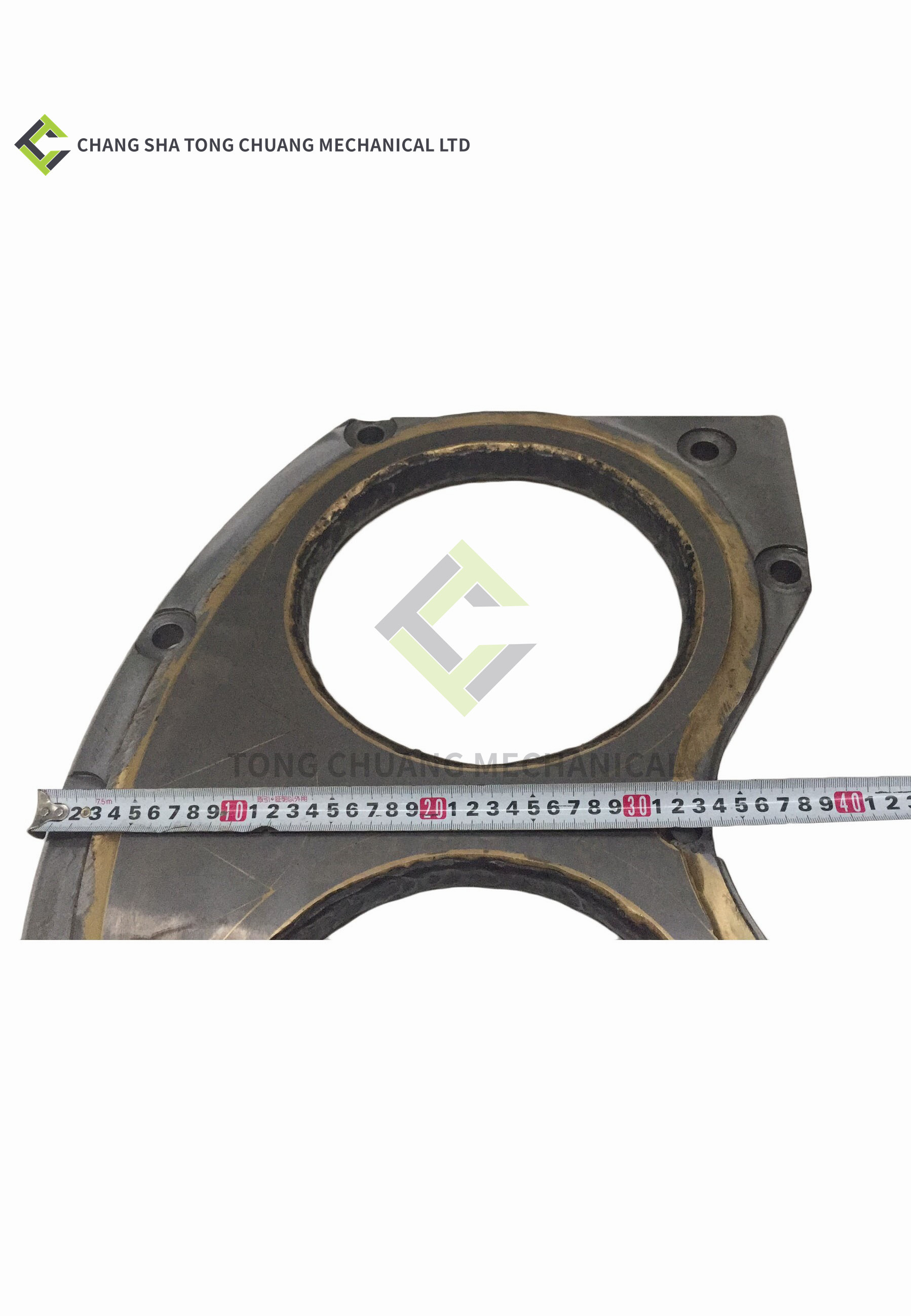Zoomlion CIFA Concrete Pump Truck Spare Parts, Glasses Plate, Wear resistant Plate, DN230 S1032592