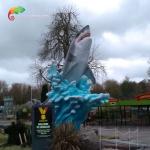 Aquarium Realistic Animatronic Animals Shark Wave Realistic Model For Sea World