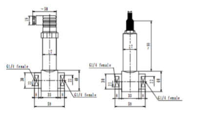 Anti - Interference Compact Pressure Transmitter Diffused Silicon Different Pressure Transmitter