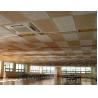 Buy cheap E0 Eco-Friendly Blackish Green Wood Wool Sound Acoustic Ceiling with Veneer Finishing from wholesalers