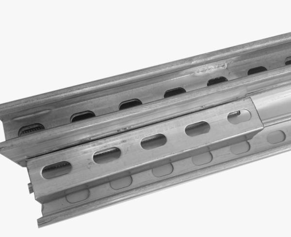 Buy cheap 3m Slotted Hot Dip Galvanized Steel C Channel Easy Installation from wholesalers