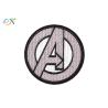 Buy cheap Custom Logo Embroidered Letter Patches Polyester Fabric Round Shape from wholesalers