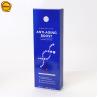 Buy cheap Custom Skincare Packaging Box Lotion Box Silver Paper Blue Printing Paper Box from wholesalers