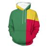 Buy cheap Men's Fleece Hoodie Unisex Flag Print Hooded Pullover Kangaroo Pocket Sweatshirt from wholesalers