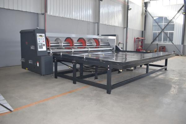 Buy cheap Chain Feeding Corrugated Rotary Slotter Machine , Creasing Corner Cutter Machine from wholesalers