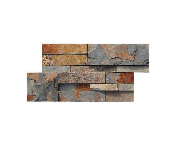Buy cheap Rust 15mm Slate Culture Stone Wall Cladding Non Antacid from wholesalers