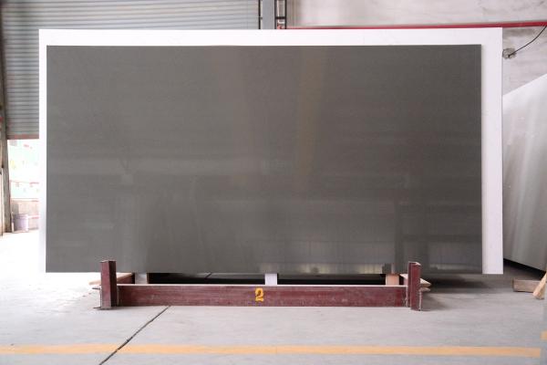 Buy cheap Gray Quartz Countertops Corrosion Resistance Polished Surfaces Finished from wholesalers