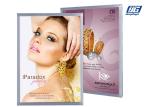Ultra-thin Clip Silver Snap Poster Frames LED Light Box Energy Saving
