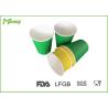 Buy cheap 9OZ Green Yellow Bright Colorful Paper Cup Disposable Double PE Coated from wholesalers