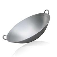 Buy cheap 500mm Diameter Kitchen Iron Wok For Commercial Induction Cookers from wholesalers