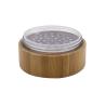 Buy cheap 250g Bamboo Cosmetic Packaging Jars loose powder jars with sifter puff containers from wholesalers
