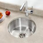 3-1/2'' Stainless Steel Single Bowl Sink Drop In Kitchen Sink 22 Gauge