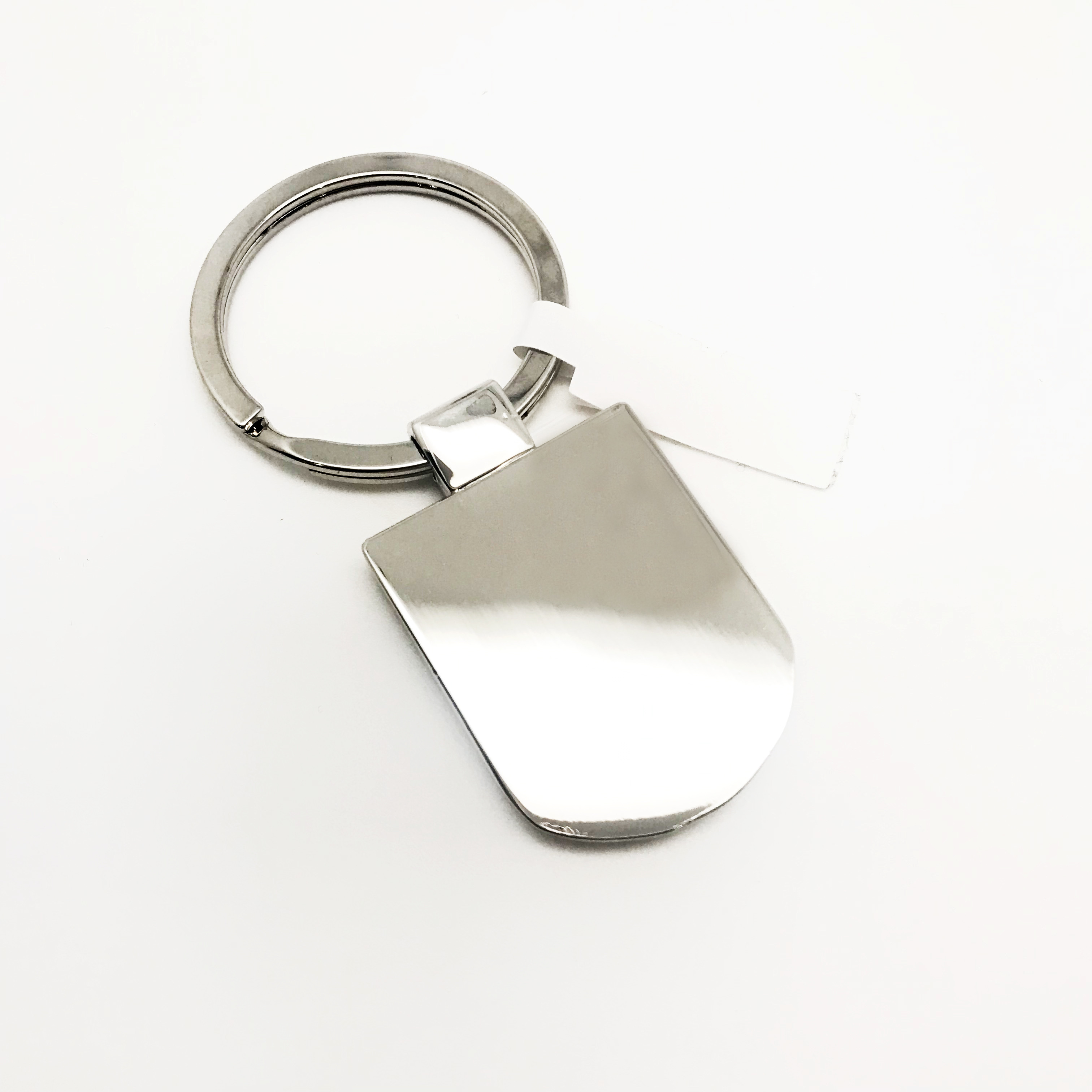 Stylish Silver Metal Keychain Holder Durable and Long Lasting