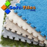 Buy cheap 12x12inch EVA Plush Cut Pile Carpet Baby Soft Playmat 1.0cm thickness product