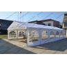 Buy cheap 6 X 12m Outdoor Event Tent White Color Pvc Cover With Transparent Church Windows from wholesalers