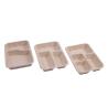 Buy cheap 100% Natural Sugarcane Fiber Square Disposable Plates Biodegradable from wholesalers